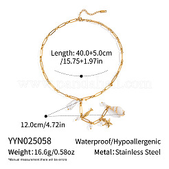 Модные ожерелья с подвеской в виде морской звезды и морской звезды из нержавеющей стали 304 KI2842