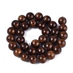 Natur persische Jade Perlen Stränge&nbsp;G-A255-A02-06A