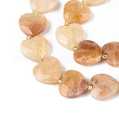 Природный Топаз нефрита бисер нитей&nbsp;G-P592-B16-01