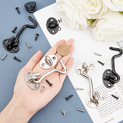 Комплект ветрозащитных крючков для окон из нержавеющей стали STAS-UN0013-02