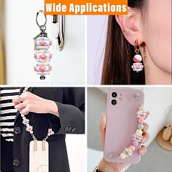 30шт 5 цвета непрозрачные акриловые бусины&nbsp;MACR-CJ0002-33