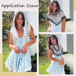 2 шт. двухцветные повязки на голову из полиэстера для женщин OHAR-CY0001-03