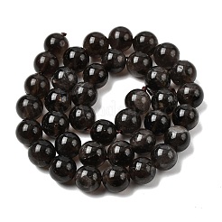 Природный дымчатый кварц нитей бисера&nbsp;G-B167-A09-10mm