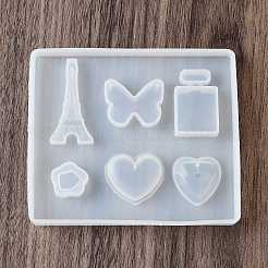 Stampi per ciondoli in silicone con silhouette fai da te con farfalla&nbsp;SIMO-H019-04A