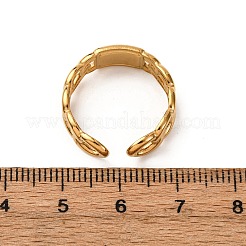 Кольца-манжеты из нержавеющей стали 304 с эмалью для женщин&nbsp;RJEW-F194-09G