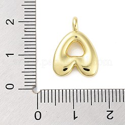 Подвески из латуни с покрытием стойки с буквами-шариками KK-C050-01G