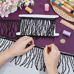 2 ярд смоляных бусин с кисточками для украшения OCOR-OC0001-73A