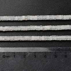 Природного кварца нитей бисера G-P575-B46-4x2mm