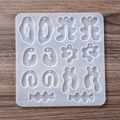 Силиконовые Молды для подвески своими руками неправильной Молды&nbsp;LS-DIY-F134-05C