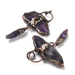Природный аметист большие кулоны&nbsp;G-H332-07R-03