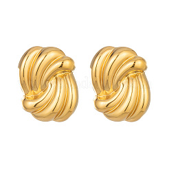 Pendientes de botón irregulares de acero inoxidable 304 para mujer&nbsp;BM4064