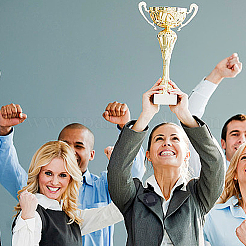 Броши из полиэстера&nbsp;JEWB-WH20010-03D