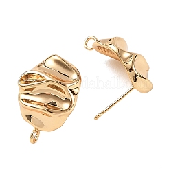 Accessoires de boucles d'oreilles en laiton shegrace&nbsp;XGRQ64124-870G