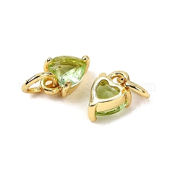 Латунные микро проложить кубического циркония подвески&nbsp;KK-P192-08-G10