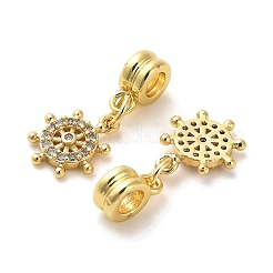 Стойки обшивки латунь микро проложить кубическую прелесть диоксида циркония&nbsp;KK-S398-10A