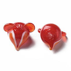 Ручной прозрачные бусины бусины&nbsp;LAMP-T011-12C