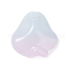 Двухцветные стеклянные подвески&nbsp;GLAA-A011-15B