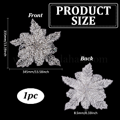 1 шт. 3d цветок полиэстер вышитый орнамент аксессуары&nbsp;DIY-FG0007-60A