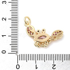 Стойки обшивки латунь микро проложить Циркон подвеску&nbsp;KK-P241-08G