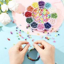 1450шт 13 стиля имитация жемчуга акриловые бусины&nbsp;MACR-YW0004-56