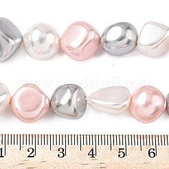 Гальванические оболочки жемчужные бусы пряди&nbsp;BSHE-D301-02D