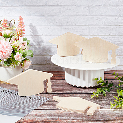 Необработанные чистые листы из натурального дерева под покраску WOOD-WH0126-01