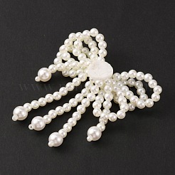 Handgefertigte Nachahmung Perlen Bowknot Ornament Zubehör&nbsp;DIY-WH0304-367