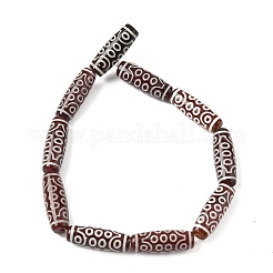 Нити бусин дзи в форме риса в тибетском стиле G-A269-A18-01