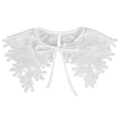 Colletto in pizzo di poliestere staccabile&nbsp;AJEW-WH0248-575B