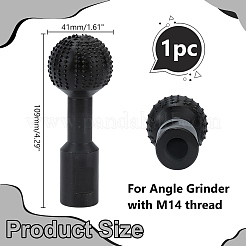 Шарообразный стальной деревянный паз гравировальный вращающийся нож TOOL-WH0165-21A