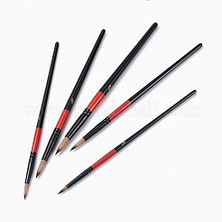 Ensembles de stylos pinceaux en bois&nbsp;AJEW-L074-01