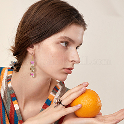 Набор для самостоятельного изготовления овальных сережек DIY-DC0002-07