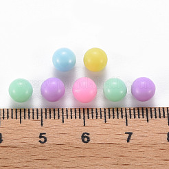 Непрозрачные акриловые бусины PAB702Y-A01