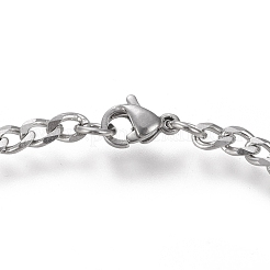 Идентификационные браслеты из нержавеющей стали 304 BJEW-I288-02P