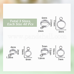 120 шт. 3-х видов трубчатых дужек из нержавеющей стали марки 304 STAS-UN0062-19