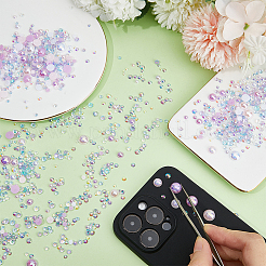 Кабошоны из смолы&nbsp;RESI-WH0029-14C