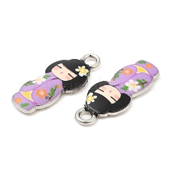 Подвески из эмали и сплава&nbsp;FIND-C037-17P-01