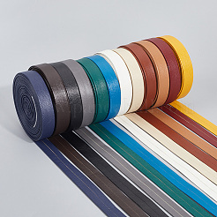 Cordon plat pliable en cuir PU de 5 m&nbsp;OCOR-WH20012-14C-02