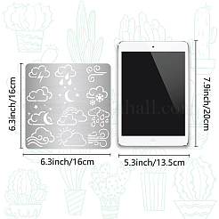 Трафареты для штампов из нержавеющей стали DIY-WH0238-116