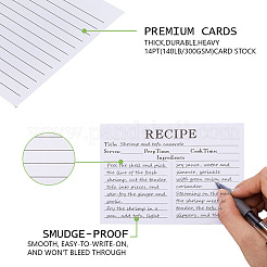 Бумажная карточка рецепта&nbsp;DIY-WH20058-02B