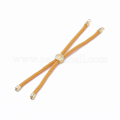 Création de bracelets à cordon torsadé en nylon&nbsp;MAK-T003-13G