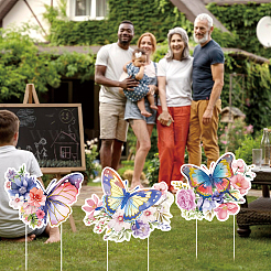 ПП пластиковый садовый кол DIY-WH0652-004