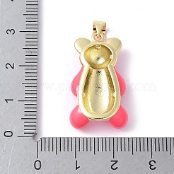 Стеллаж гальванический латунный с эмалевыми подвесками KK-B091-20G-02