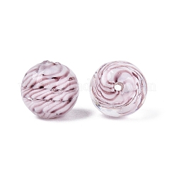 Perles vernissées manuelles&nbsp;LAMP-N043-04A-06