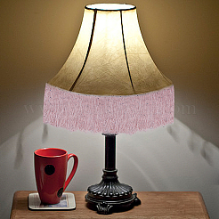 Кружевная лента из полиэстера с кисточками&nbsp;DIY-WH0430-568