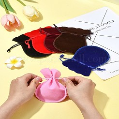 30шт. 6-х цветные бархатные сумки TP-FS0001-03A