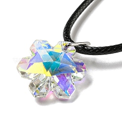 Воском ожерелья шнура&nbsp;NJEW-P310-03P