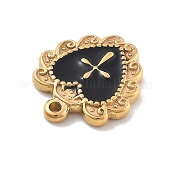 Подвески из нержавеющей стали 304 с эмалью STAS-M092-12G