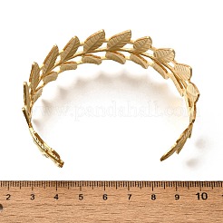 Браслеты-манжеты из нержавеющей стали 304 для женщин&nbsp;BJEW-Z083-02G-09