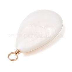 3шт 3 стиля подвески из натуральных пресноводных ракушек&nbsp;PALLOY-JF04303